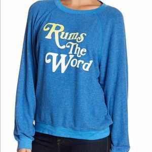 WILDFOX Rums the world sweater top
